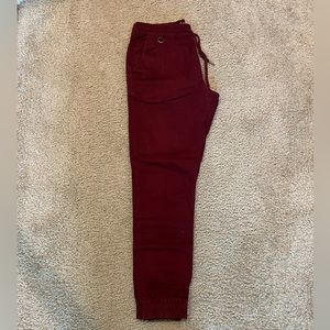 Maroon Men’s Size 34 Publish Brand Joggers